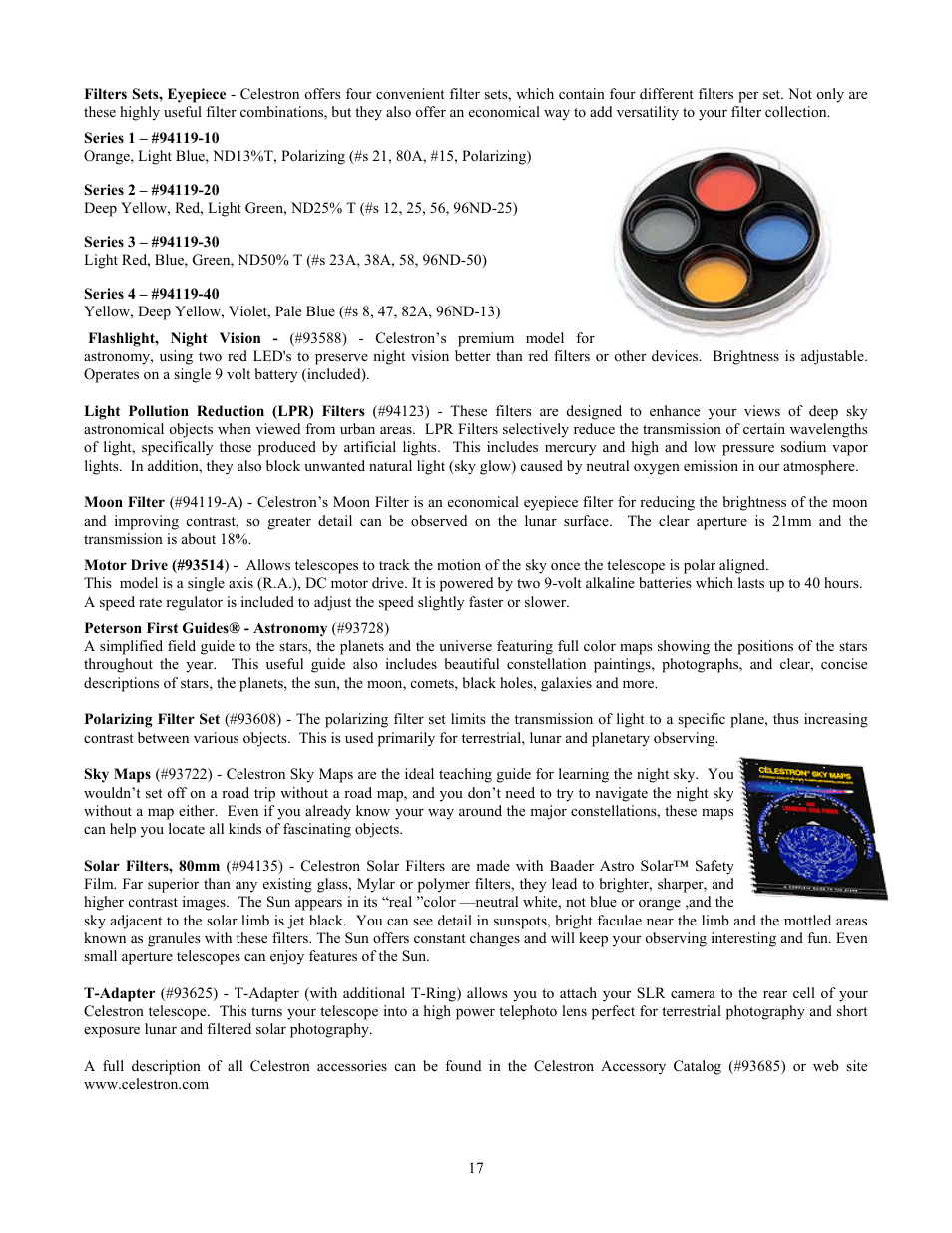 Celestron Ultima 80 User Manual | Page 17 / 19