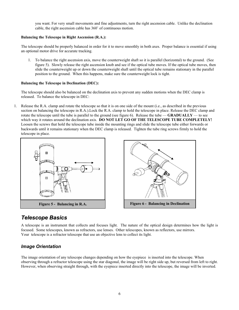 Image orientation | Celestron Ultima 80 User Manual | Page 6 / 19