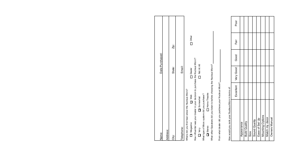 Anthony Gallo Nucleus Micro User Manual | Page 2 / 6