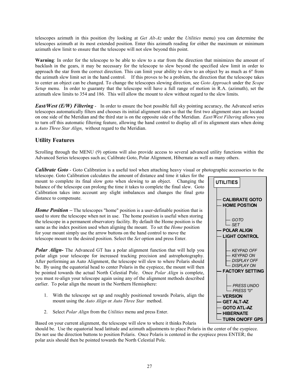 Celestron C8-S User Manual | Page 27 / 69