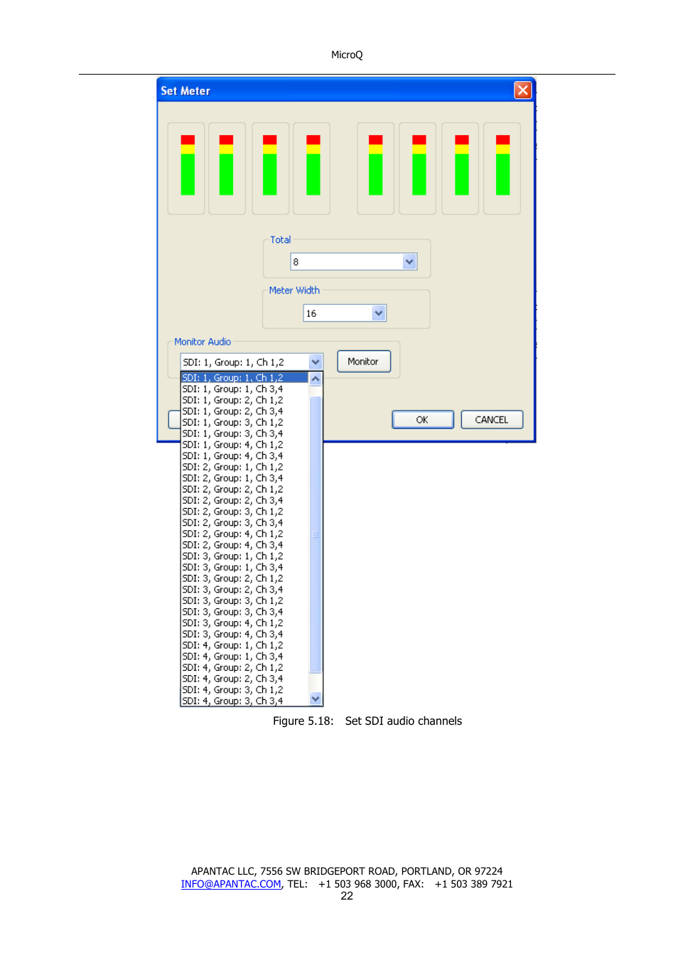 Apantac MicroQ User Manual | Page 23 / 39