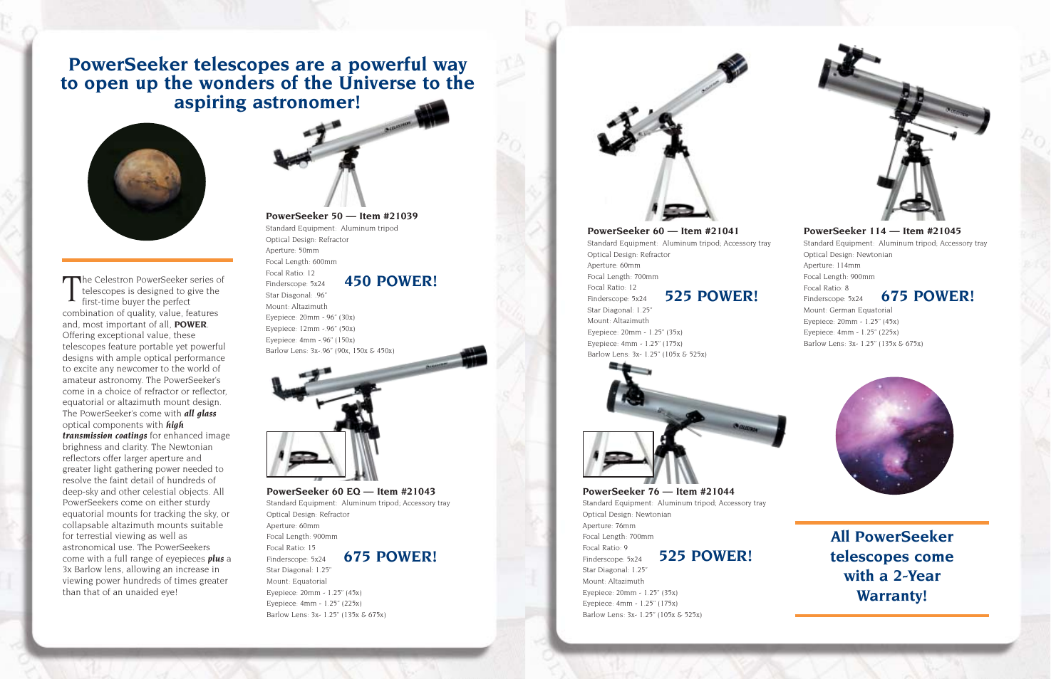 Celestron Item #21047 User Manual | Page 2 / 4