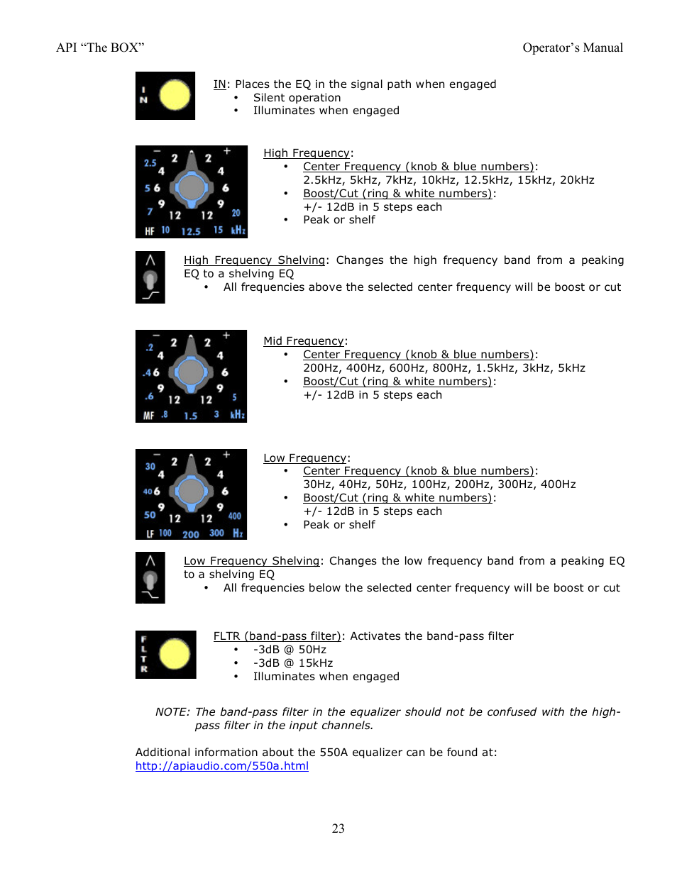 API Audio THE BOX User Manual | Page 23 / 97