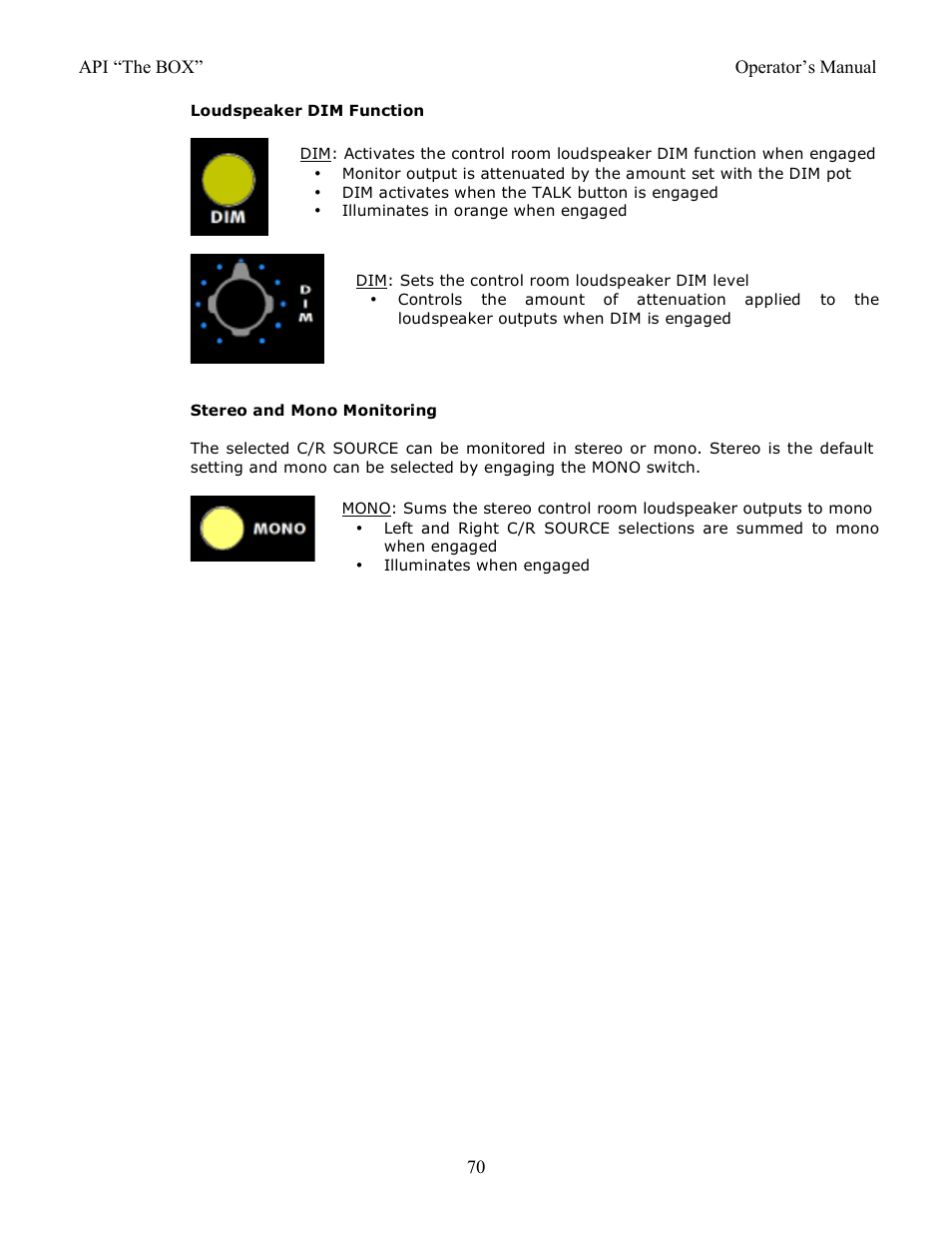 API Audio THE BOX User Manual | Page 70 / 97