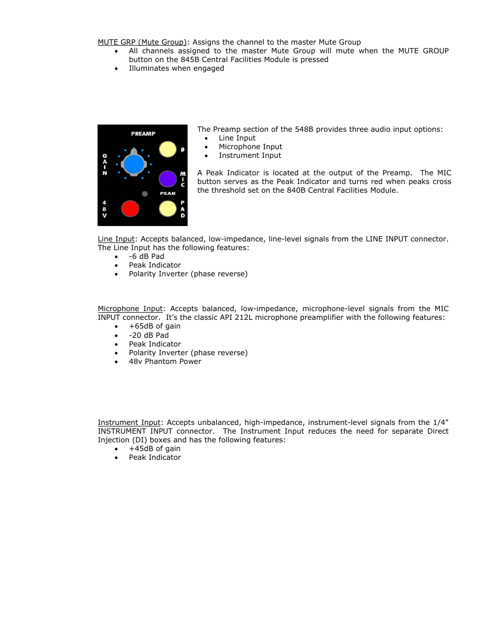 API Audio 1608 Recording Console User Manual | Page 12 / 66