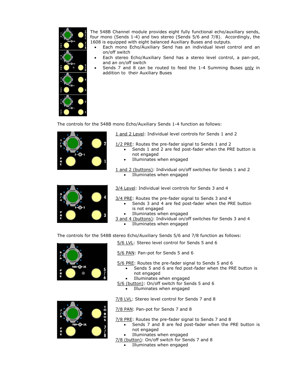 API Audio 1608 Recording Console User Manual | Page 14 / 66