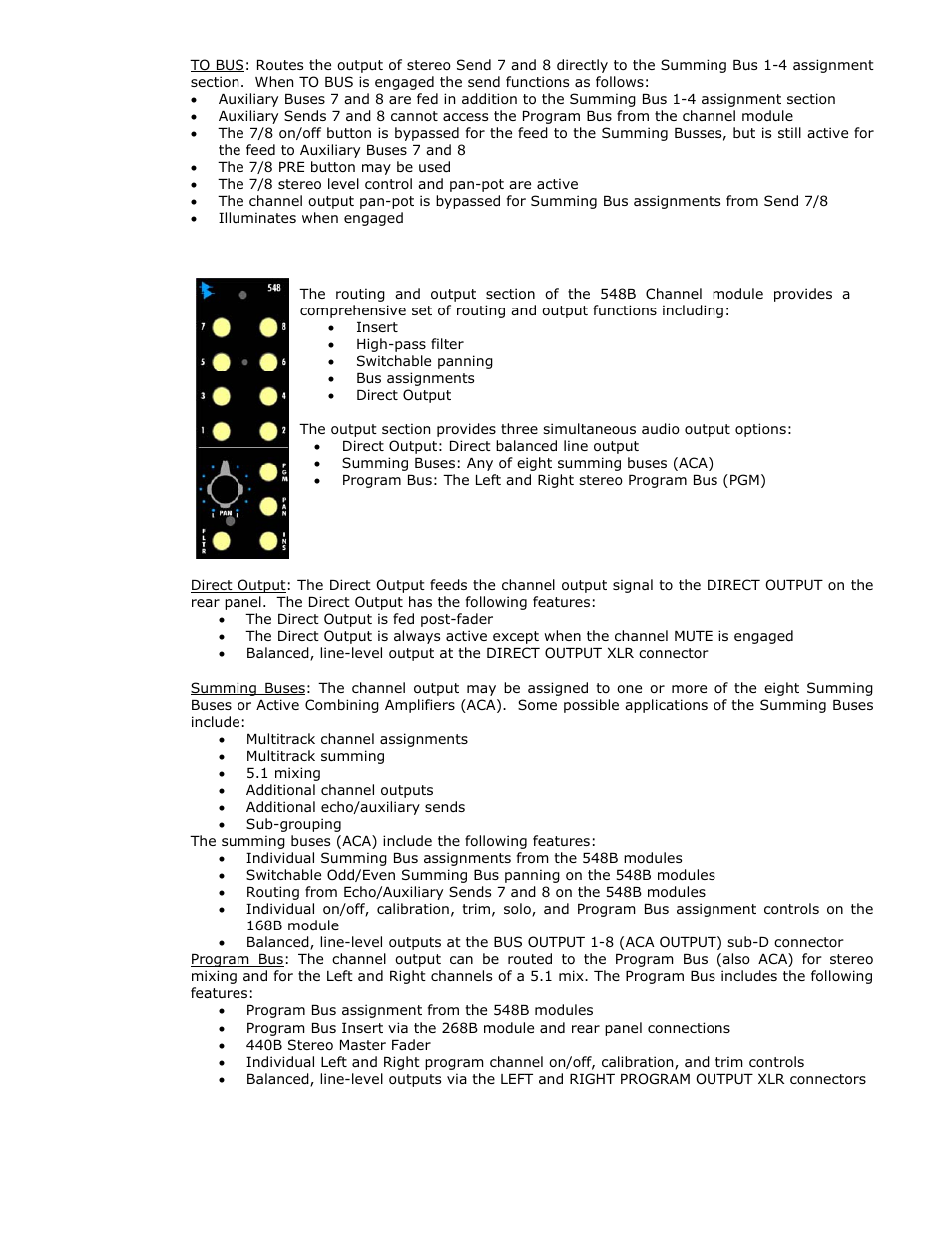 API Audio 1608 Recording Console User Manual | Page 15 / 66