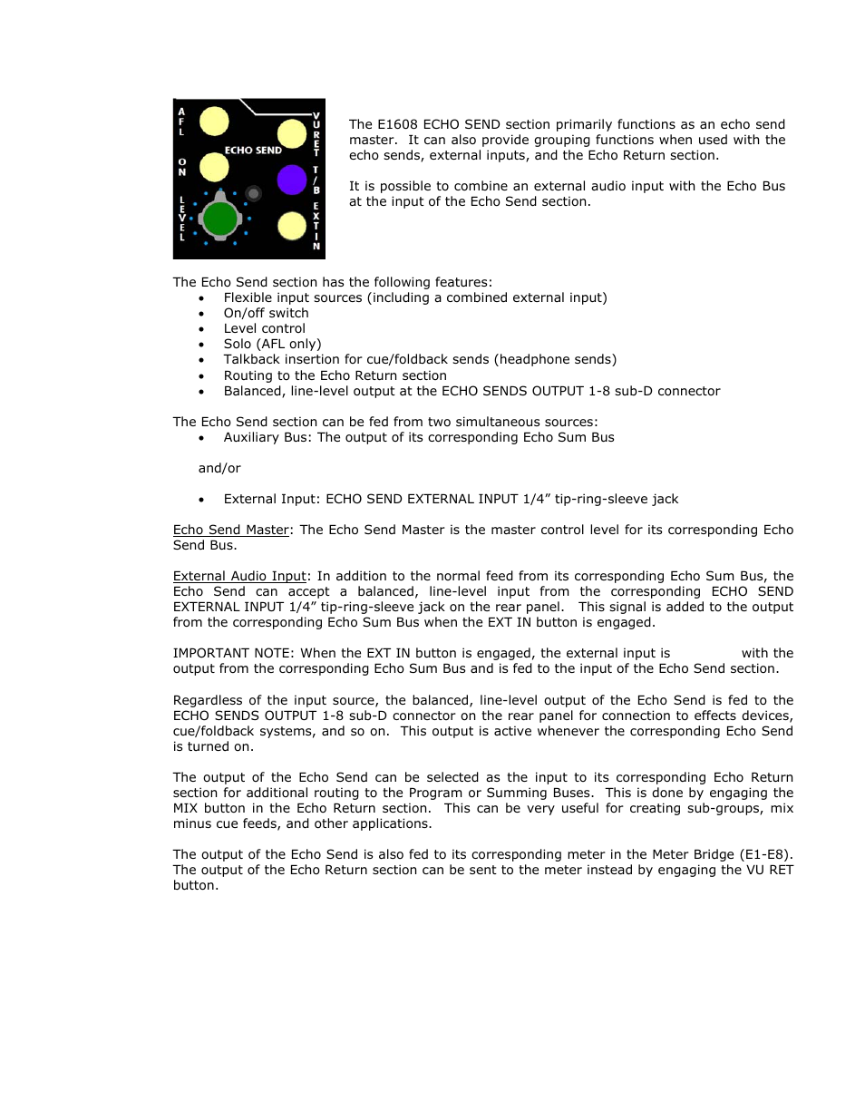 API Audio 1608 Recording Console User Manual | Page 21 / 66