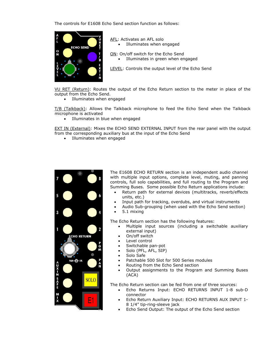 API Audio 1608 Recording Console User Manual | Page 22 / 66