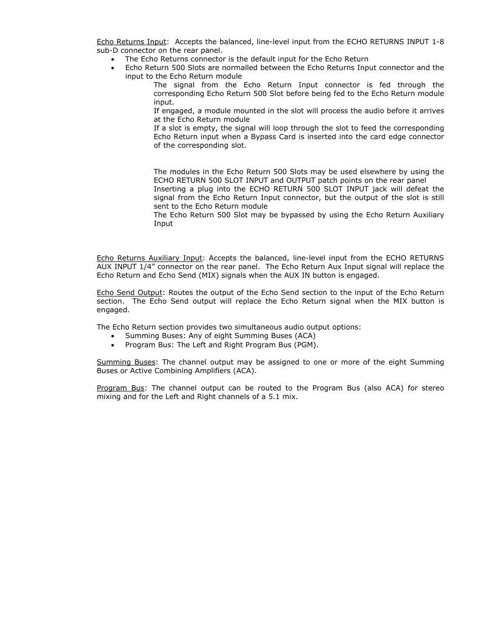 API Audio 1608 Recording Console User Manual | Page 23 / 66