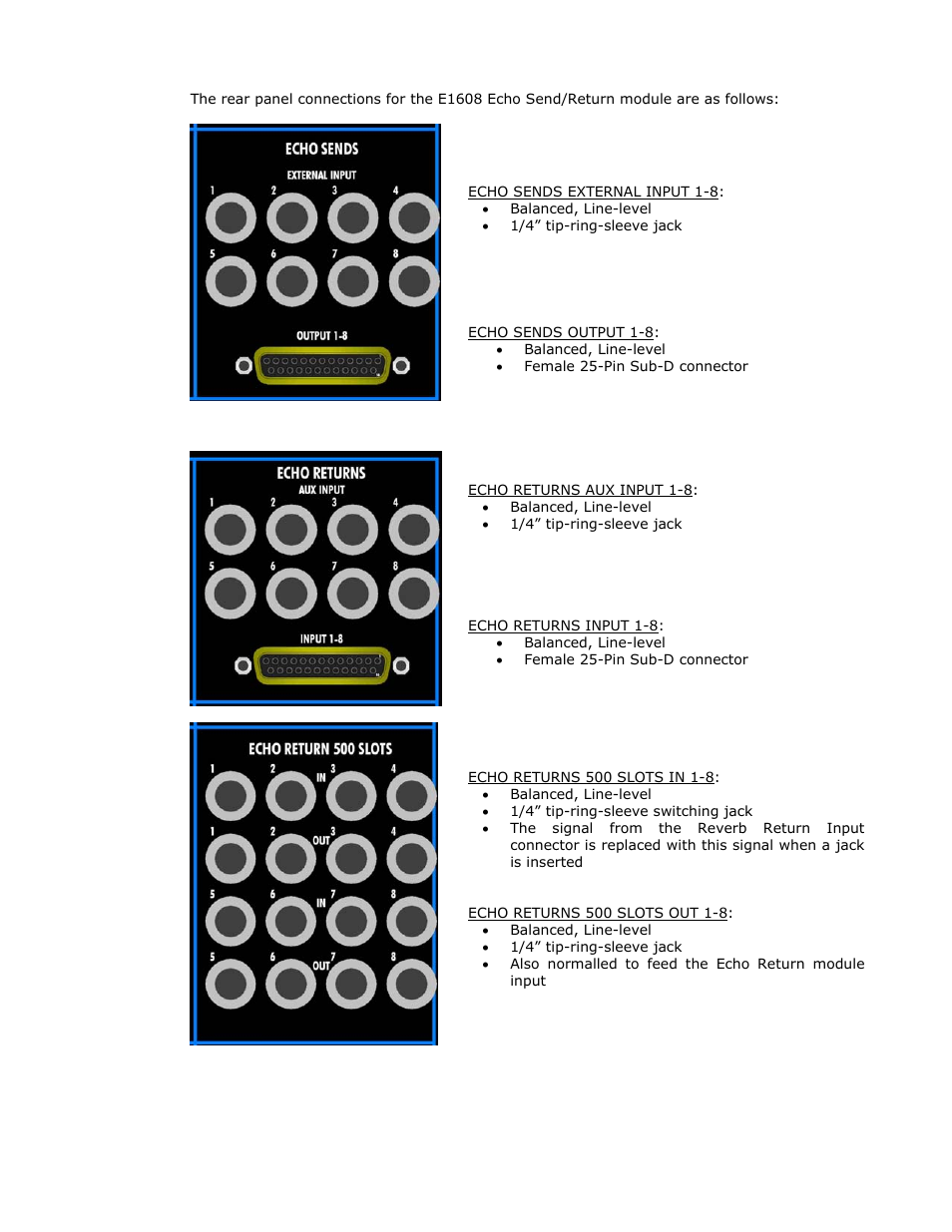 API Audio 1608 Recording Console User Manual | Page 26 / 66