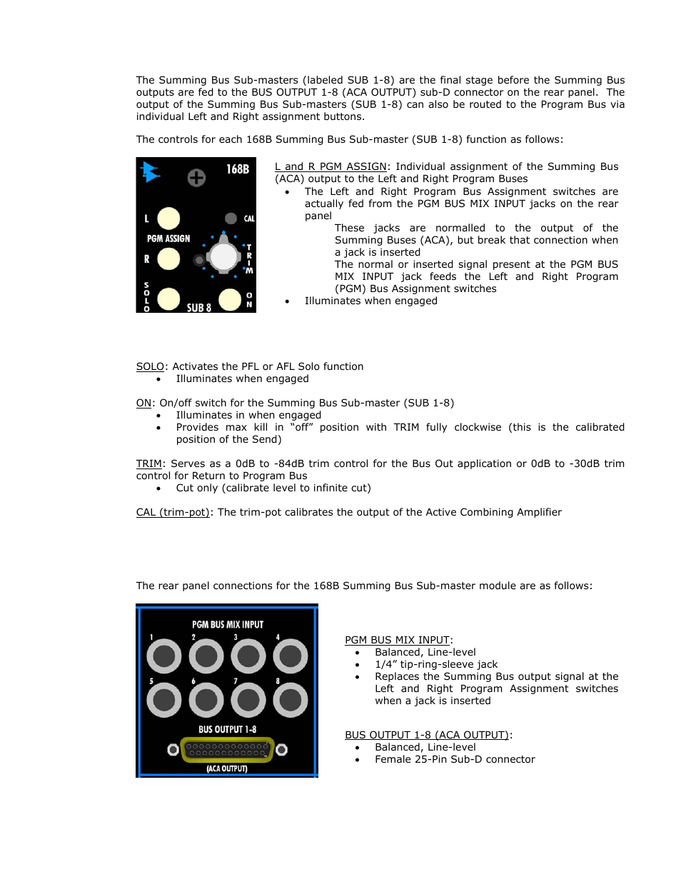 API Audio 1608 Recording Console User Manual | Page 28 / 66