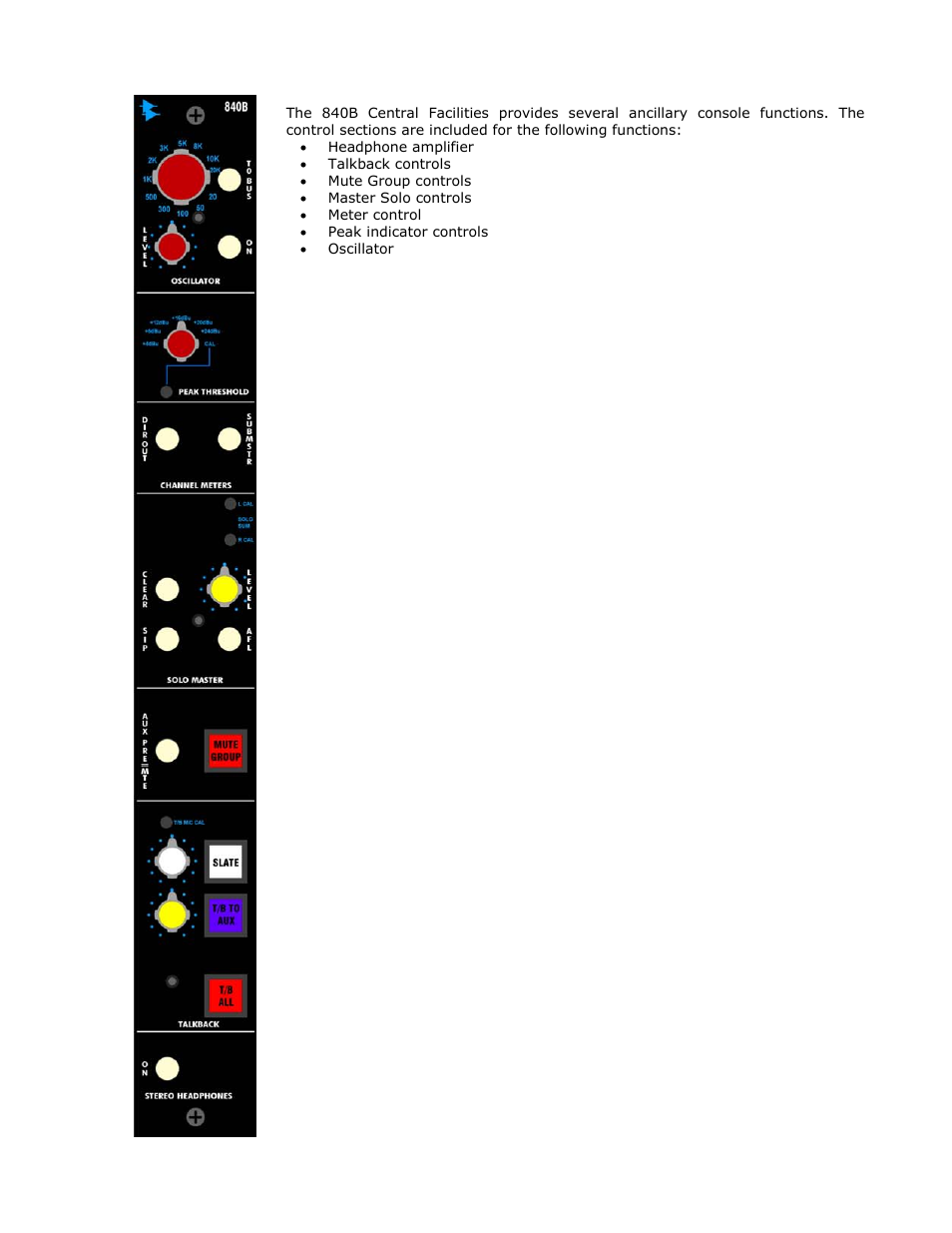 API Audio 1608 Recording Console User Manual | Page 37 / 66