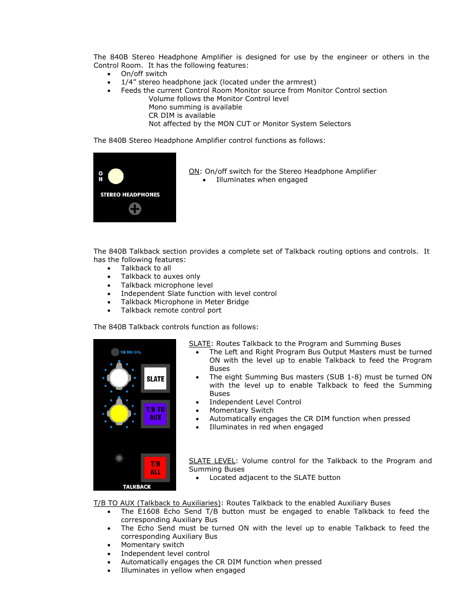 API Audio 1608 Recording Console User Manual | Page 38 / 66