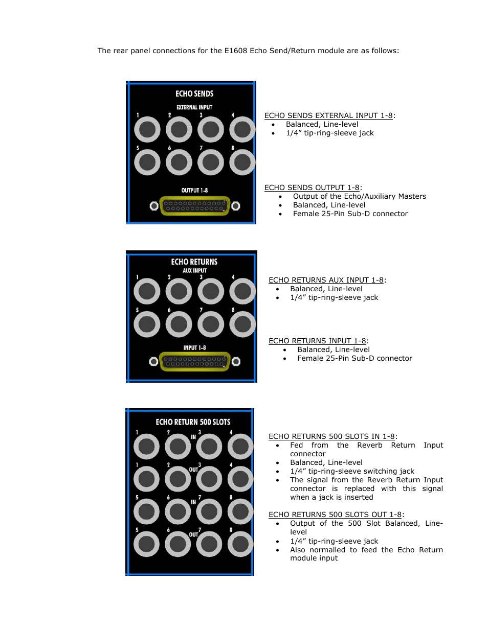 API Audio 1608 Recording Console User Manual | Page 46 / 66