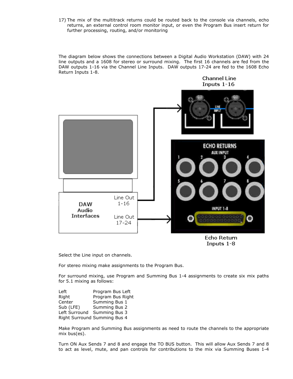 API Audio 1608 Recording Console User Manual | Page 55 / 66