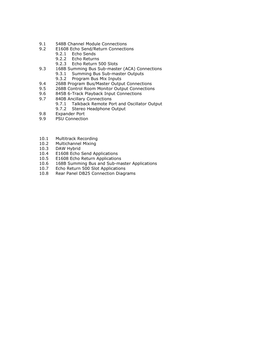 API Audio 1608 Recording Console User Manual | Page 6 / 66