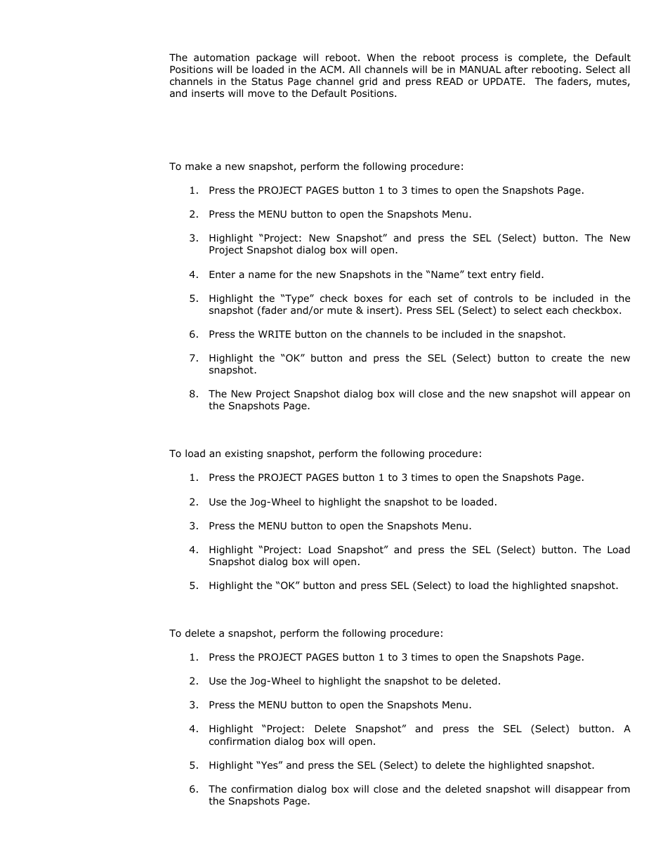 API Audio 1608 Automation User Manual | Page 103 / 138