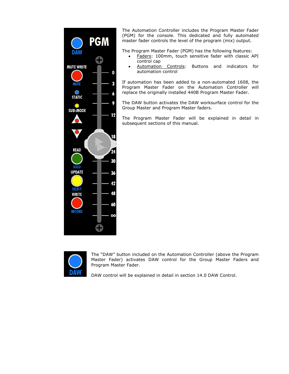 API Audio 1608 Automation User Manual | Page 12 / 138