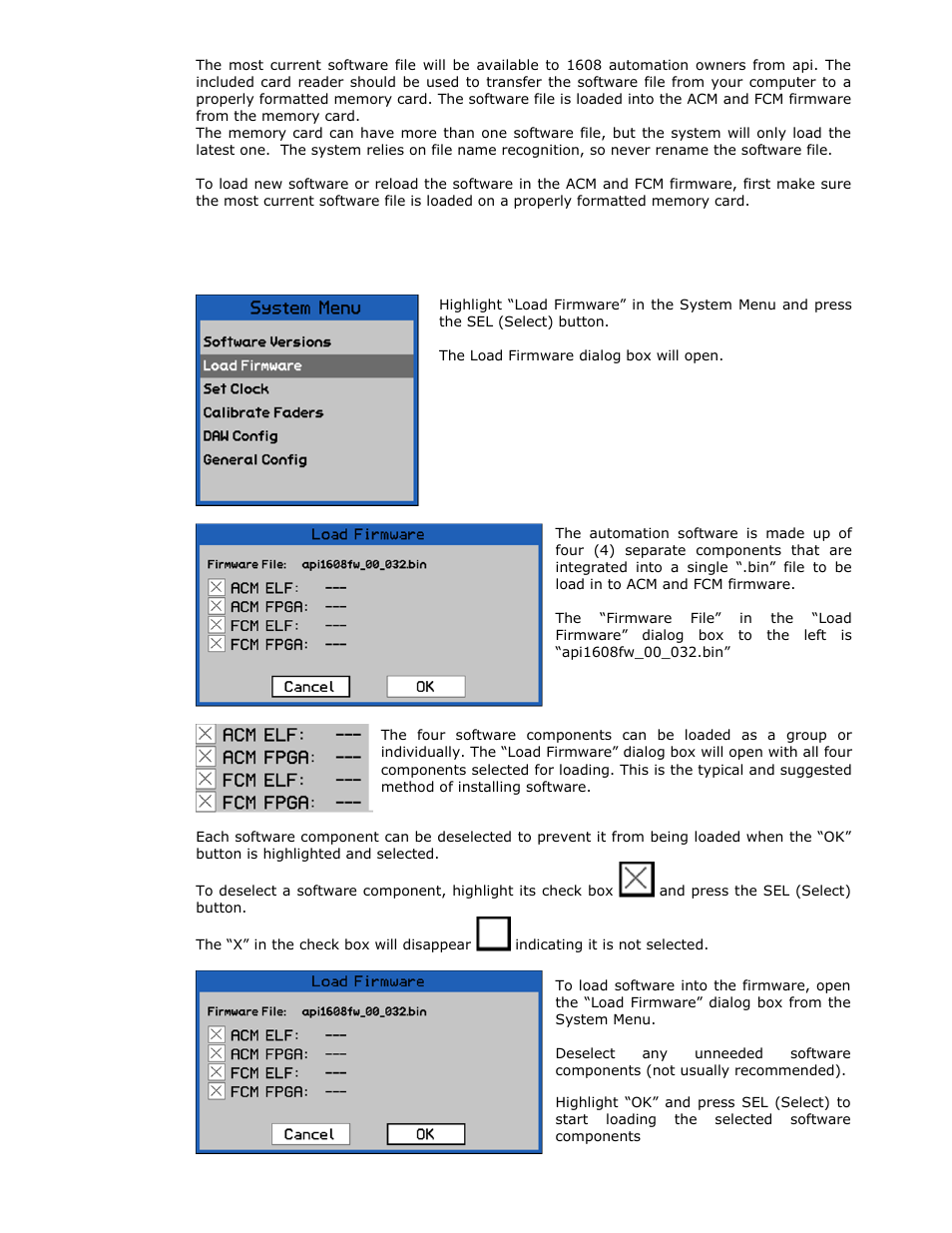 API Audio 1608 Automation User Manual | Page 120 / 138