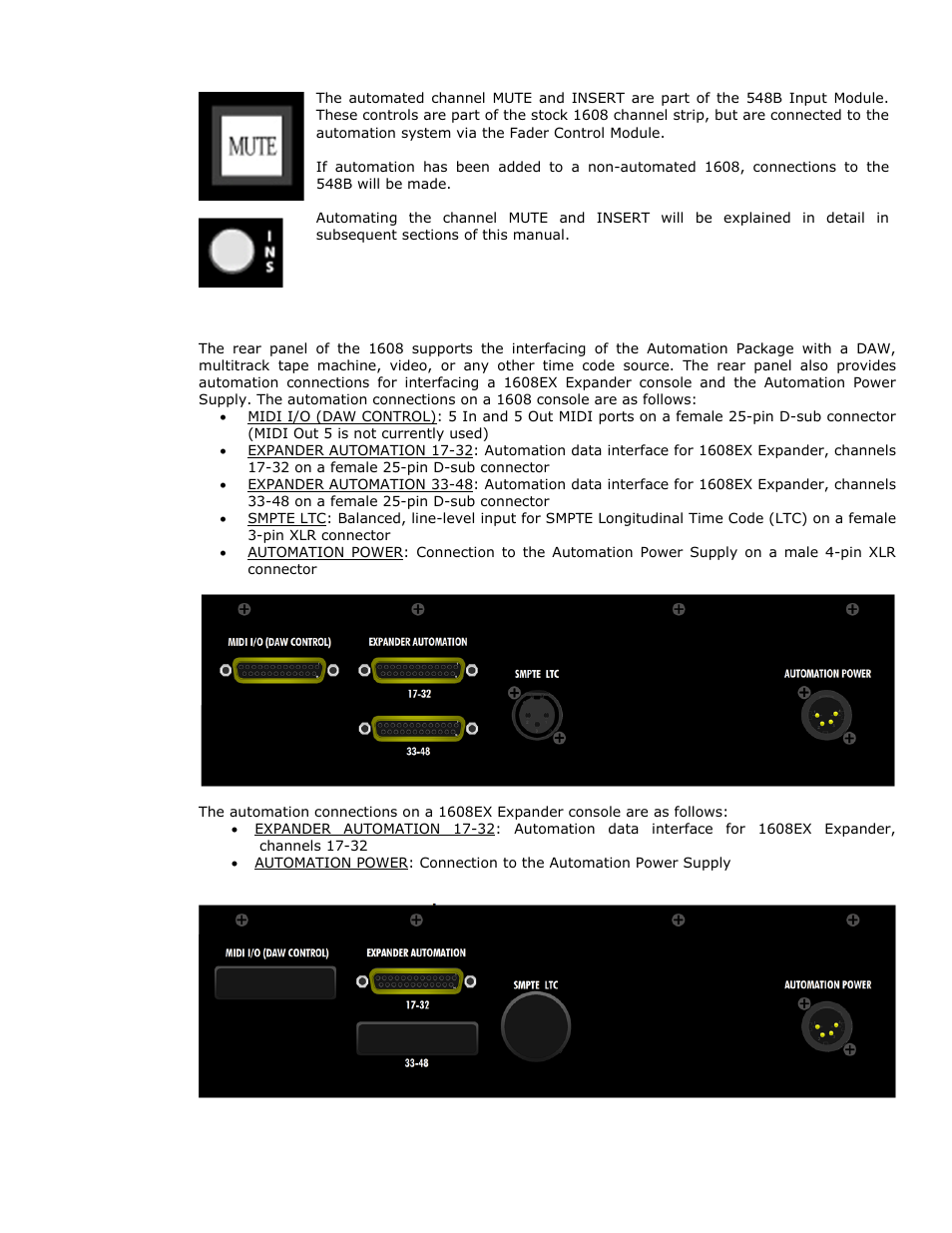 API Audio 1608 Automation User Manual | Page 15 / 138