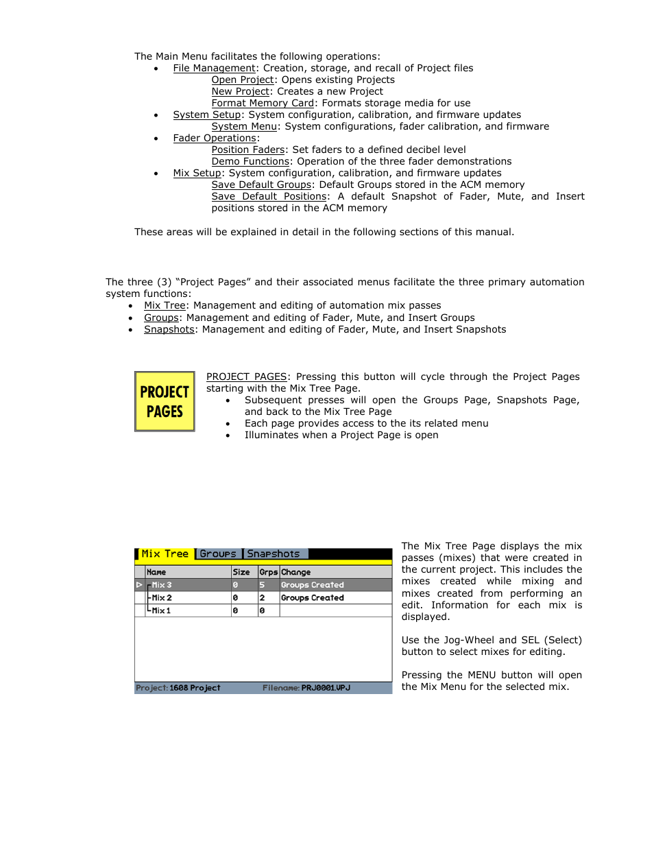 API Audio 1608 Automation User Manual | Page 24 / 138