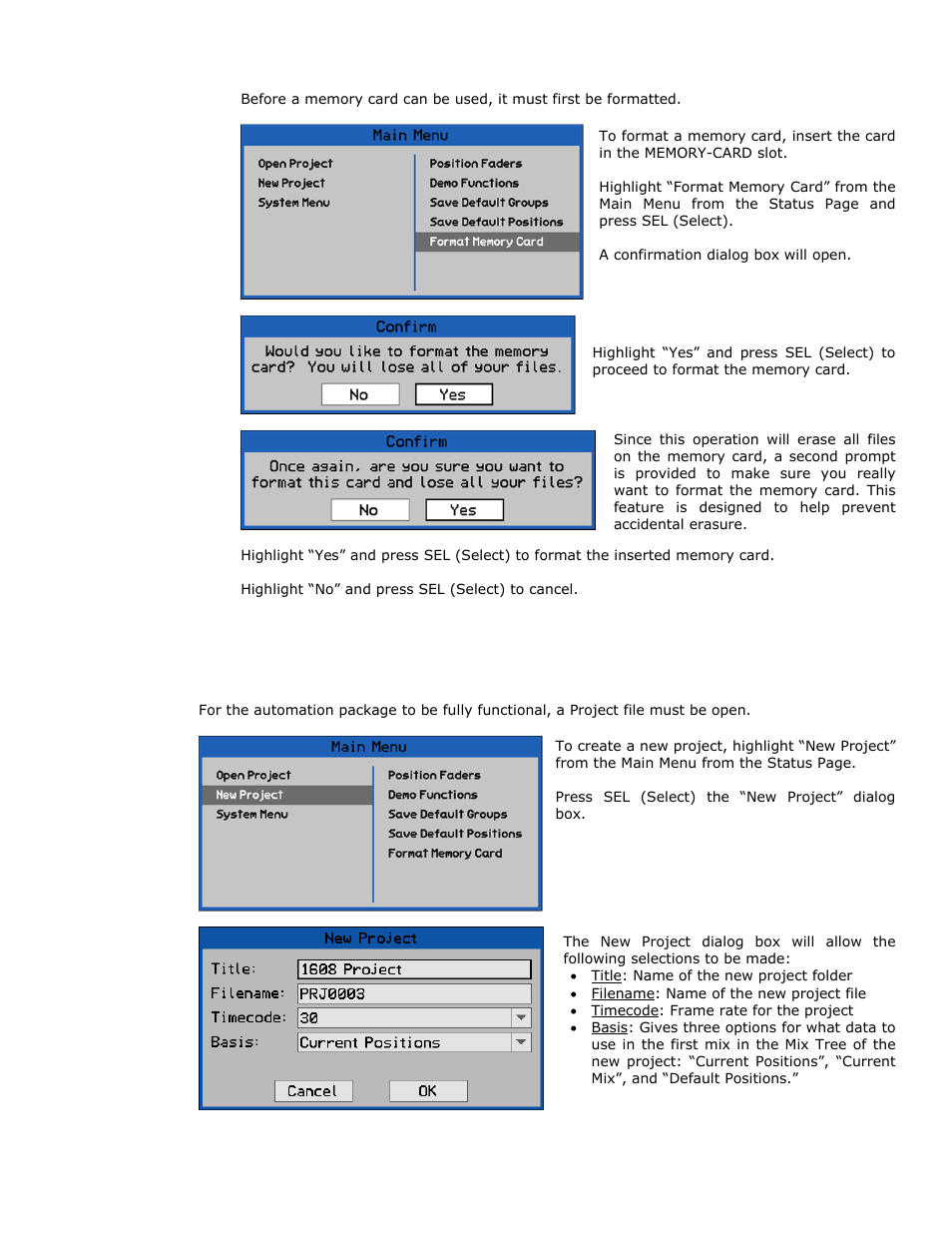 API Audio 1608 Automation User Manual | Page 29 / 138