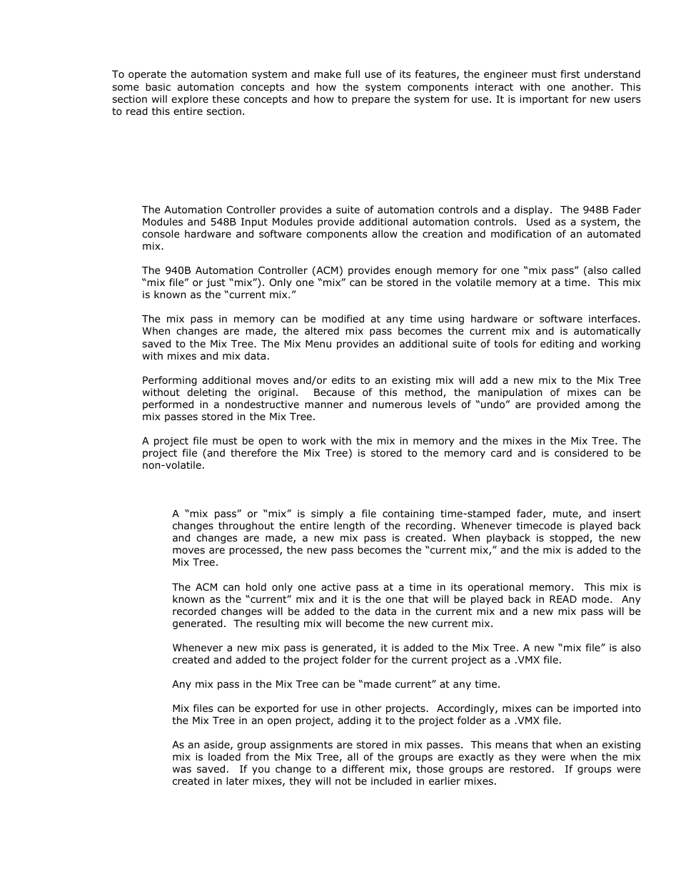 0 automation concepts | API Audio 1608 Automation User Manual | Page 39 / 138