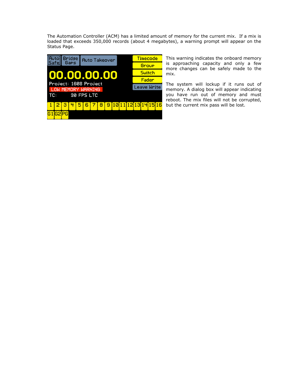 API Audio 1608 Automation User Manual | Page 46 / 138