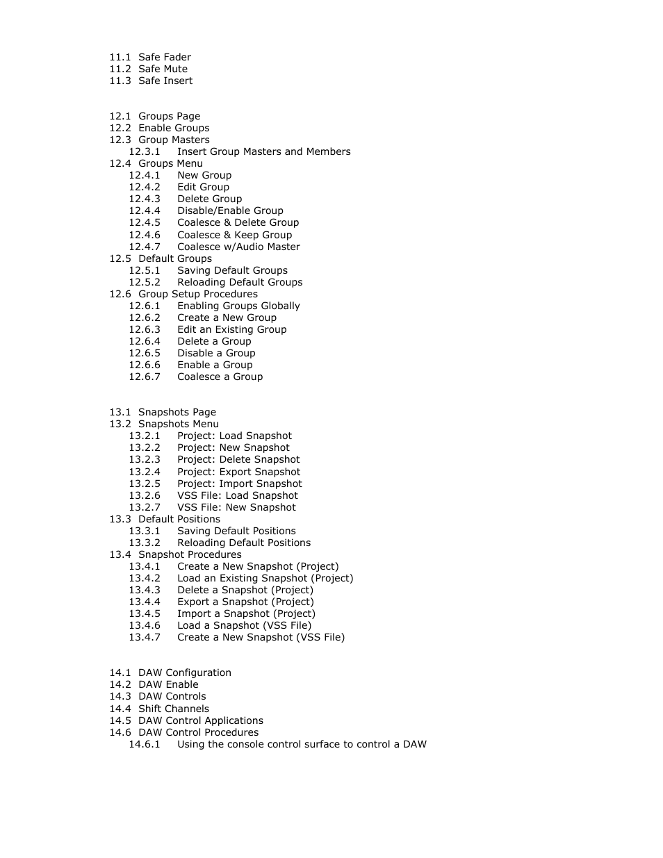 API Audio 1608 Automation User Manual | Page 5 / 138