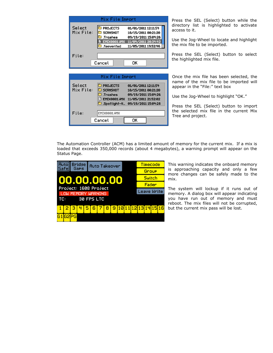API Audio 1608 Automation User Manual | Page 69 / 138