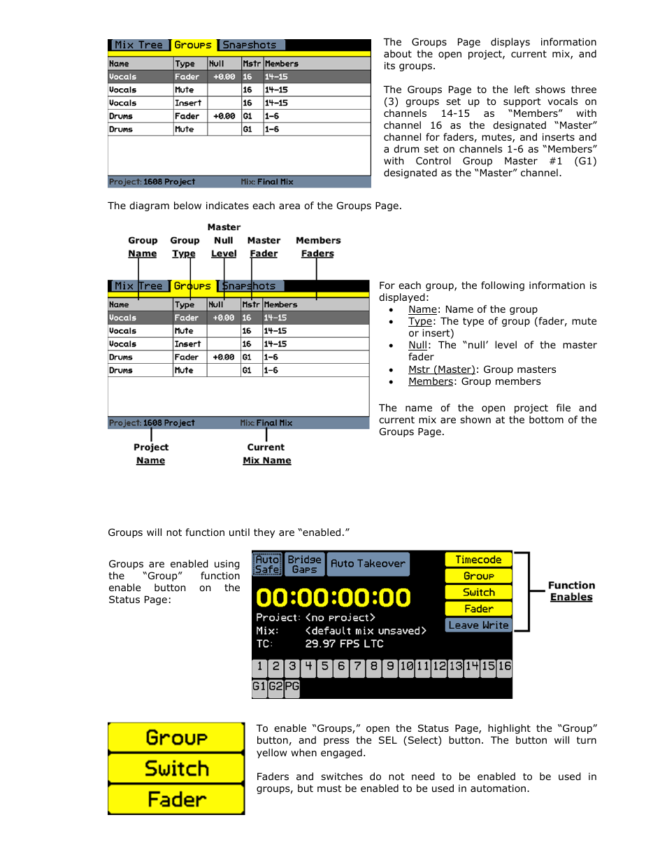 API Audio 1608 Automation User Manual | Page 82 / 138