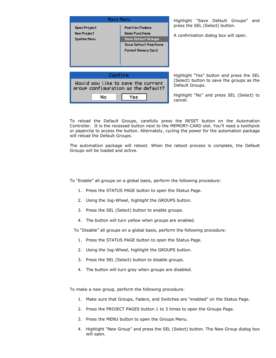 API Audio 1608 Automation User Manual | Page 91 / 138
