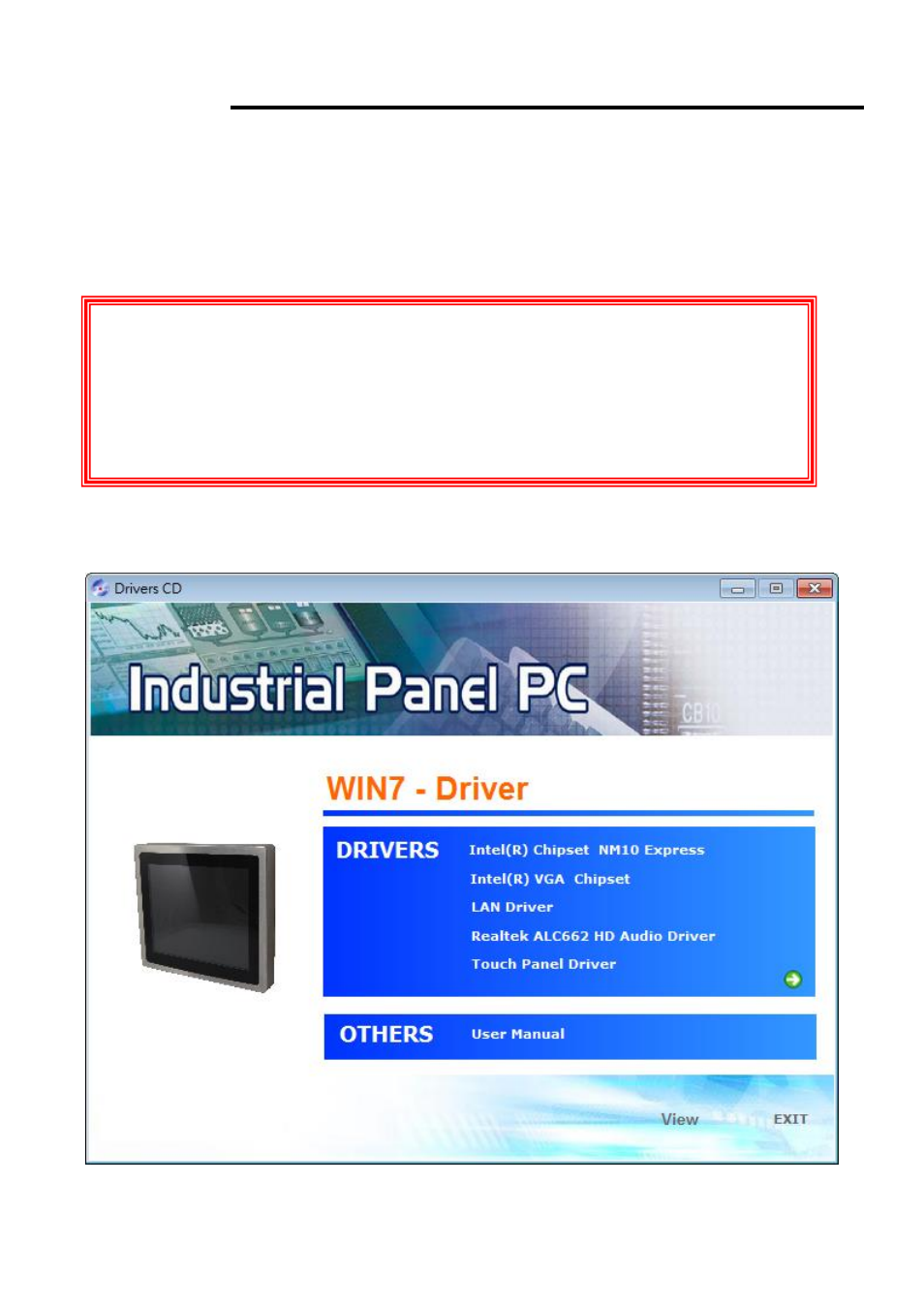 Chapter 4 installation of drivers | Aplex Technology APC-3593P User Manual | Page 39 / 77