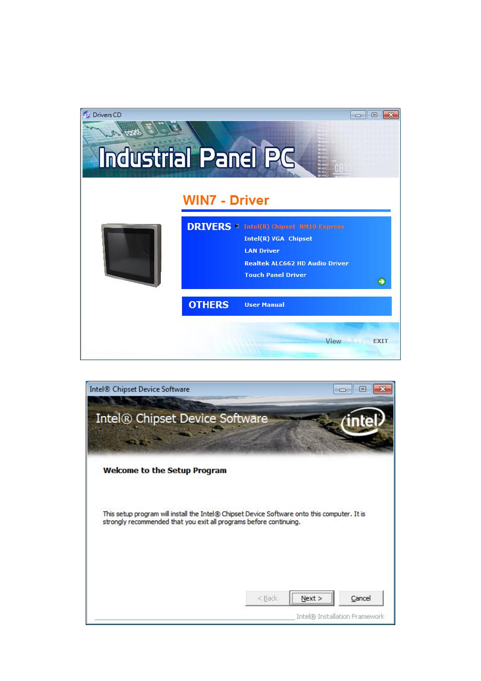1 intel chipset driver | Aplex Technology APC-3593P User Manual | Page 40 / 77