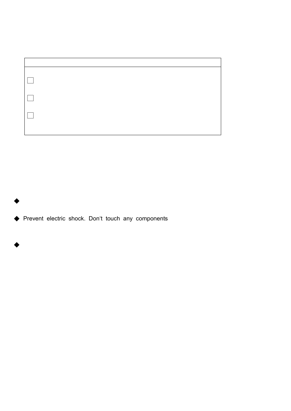 Packing list, Safety precautions | Aplex Technology APC-3793P User Manual | Page 3 / 94