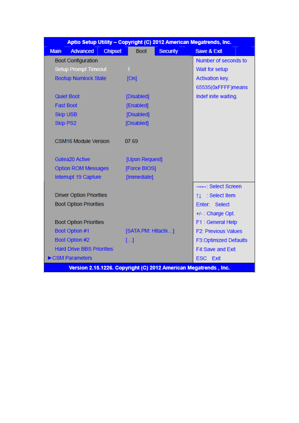 6 boot settings | Aplex Technology APC-3793P User Manual | Page 50 / 94