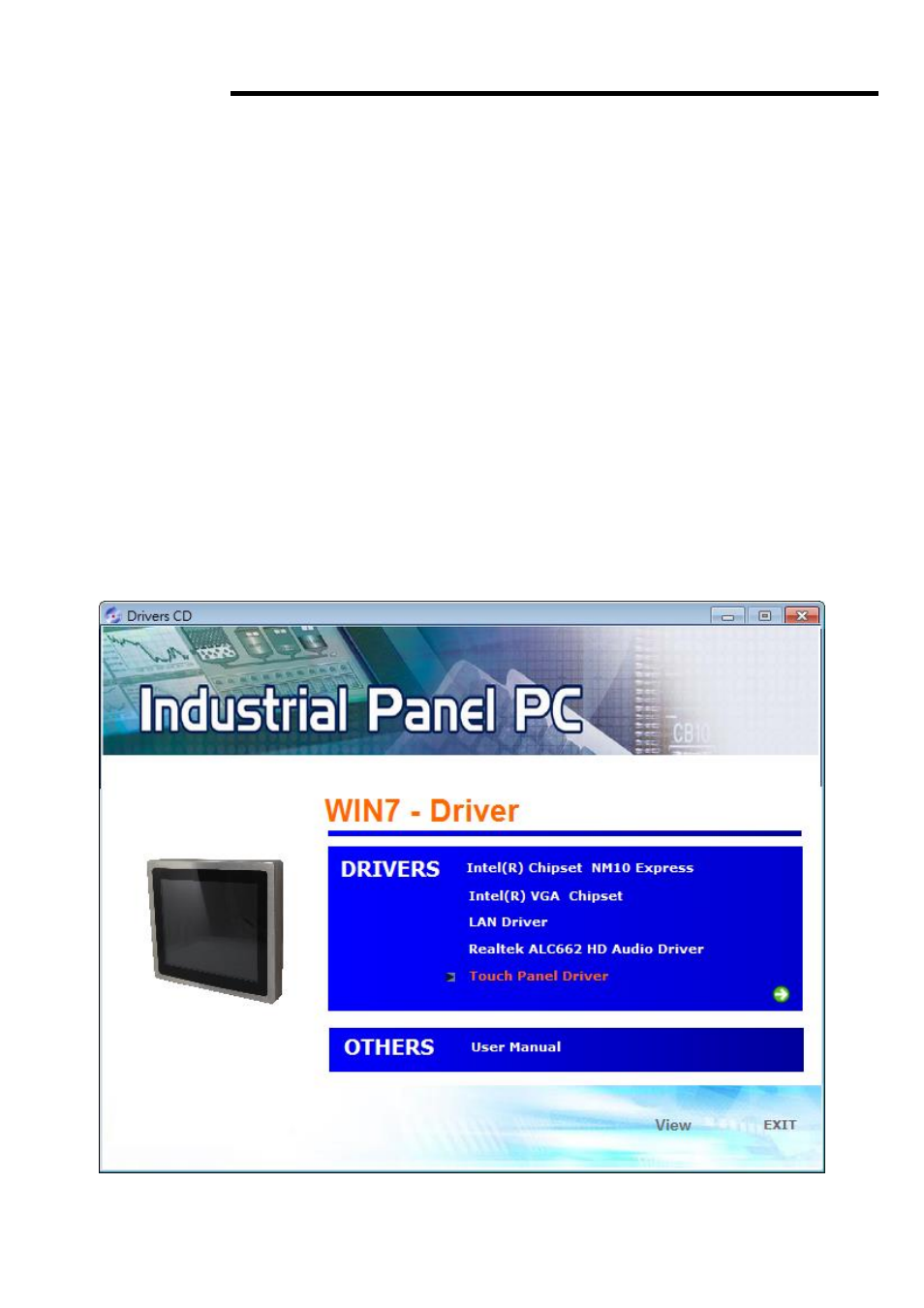 Chapter 5 touch screen installation, 1 installing software(resistive touch) | Aplex Technology APC-3793P User Manual | Page 67 / 94