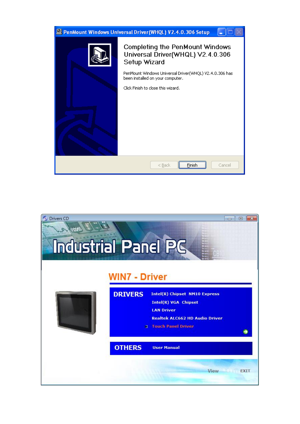 2 installing software (projected capacitive) | Aplex Technology APC-3793P User Manual | Page 71 / 94