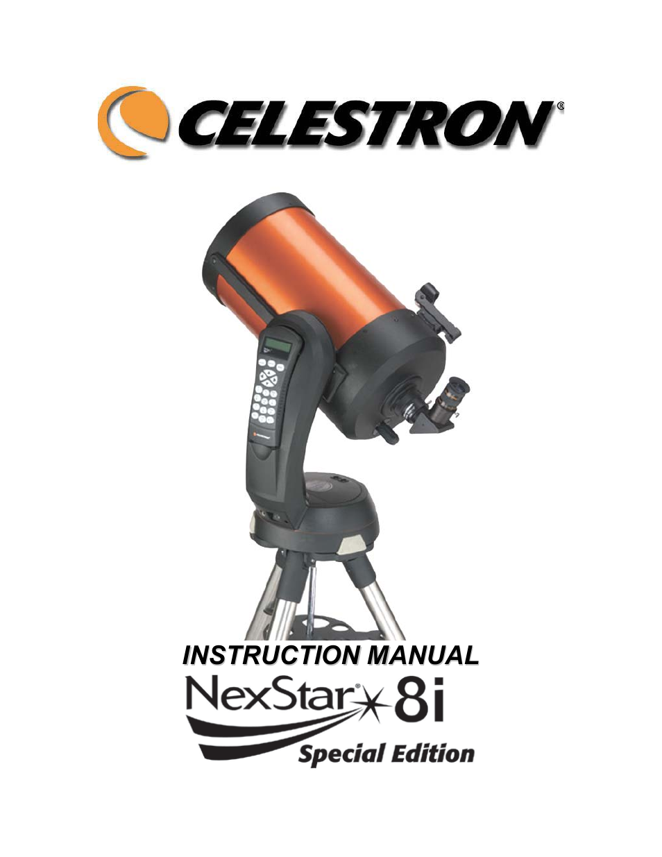 Celestron NexStar 8i User Manual | 65 pages