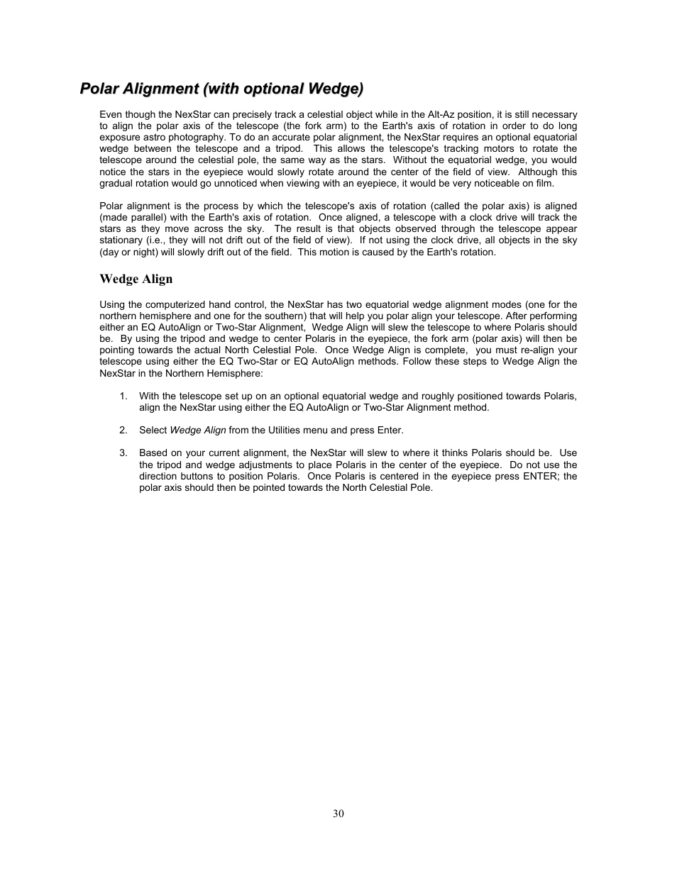 Celestron NexStar 8i User Manual | Page 29 / 65