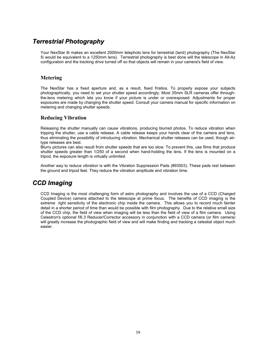 Celestron NexStar 8i User Manual | Page 38 / 65