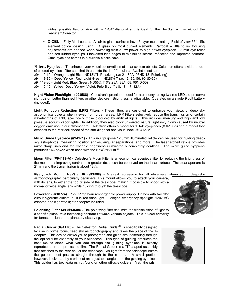 Celestron NexStar 8i User Manual | Page 43 / 65