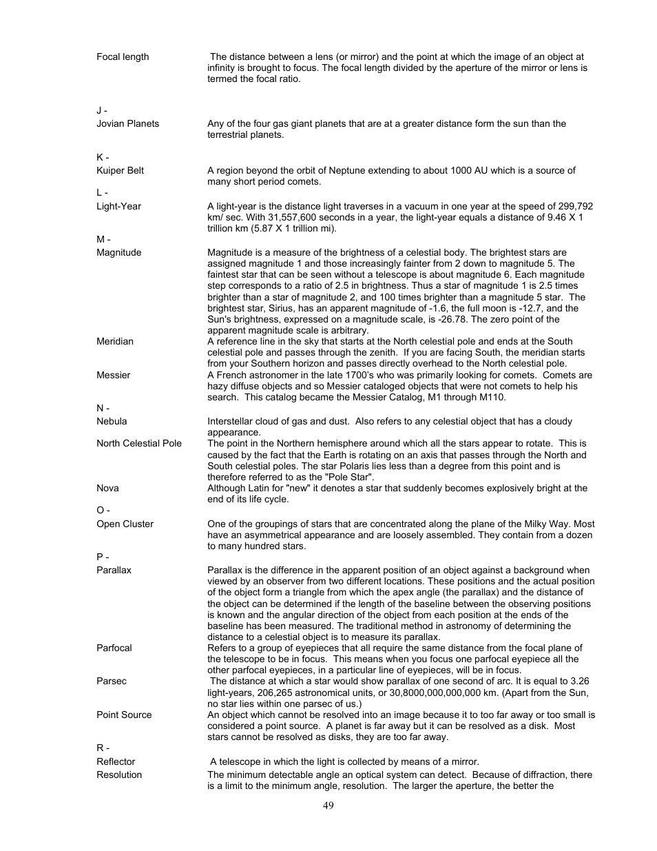 Celestron NexStar 8i User Manual | Page 48 / 65