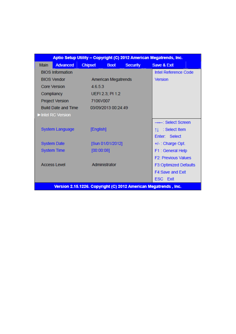 2 bios setup utility | Aplex Technology APC-3284A User Manual | Page 23 / 65