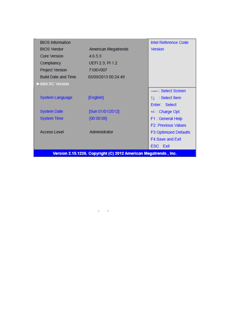 3 main settings | Aplex Technology APC-3284A User Manual | Page 24 / 65