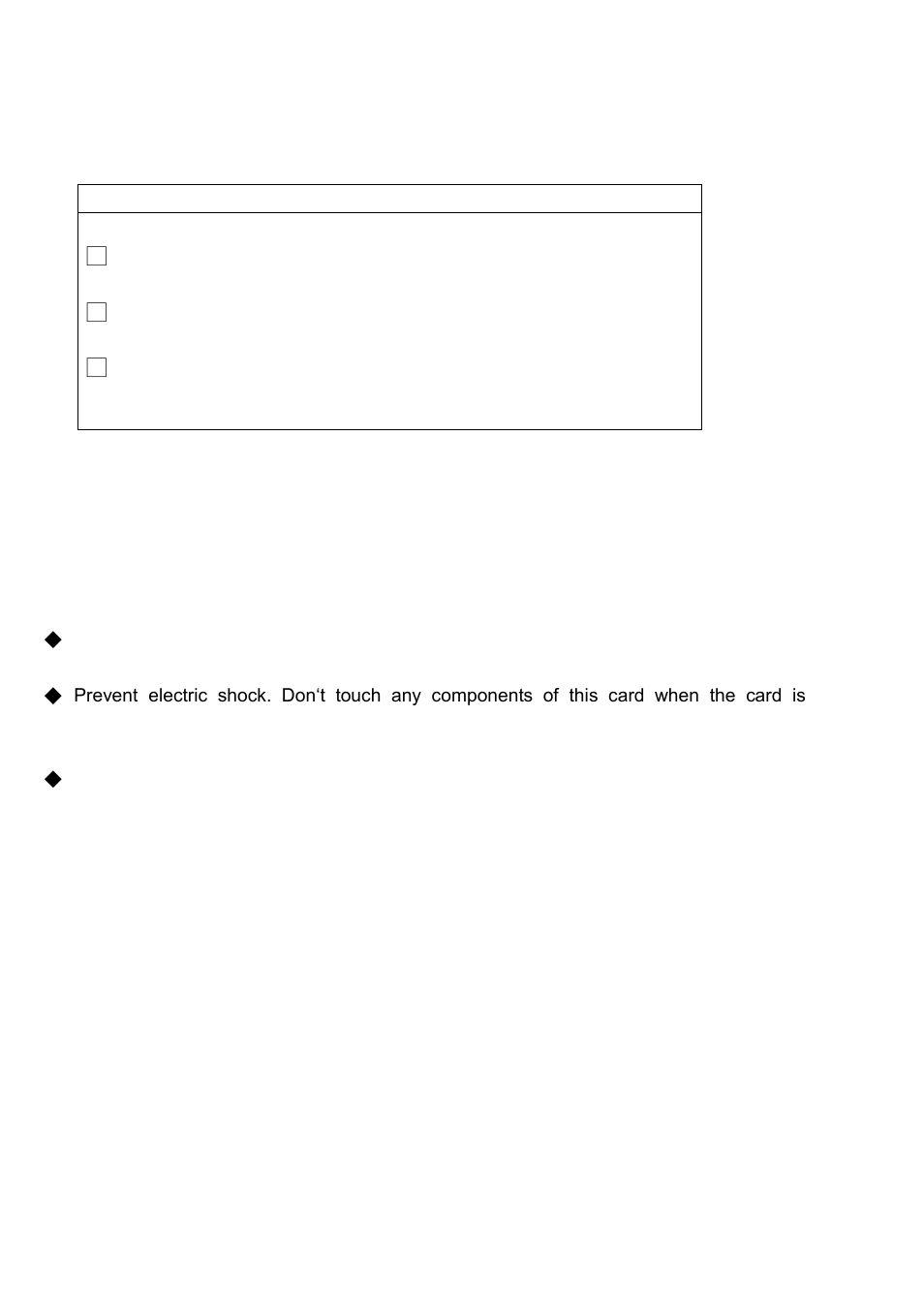 Packing list, Safety precautions | Aplex Technology APC-3284A User Manual | Page 3 / 65