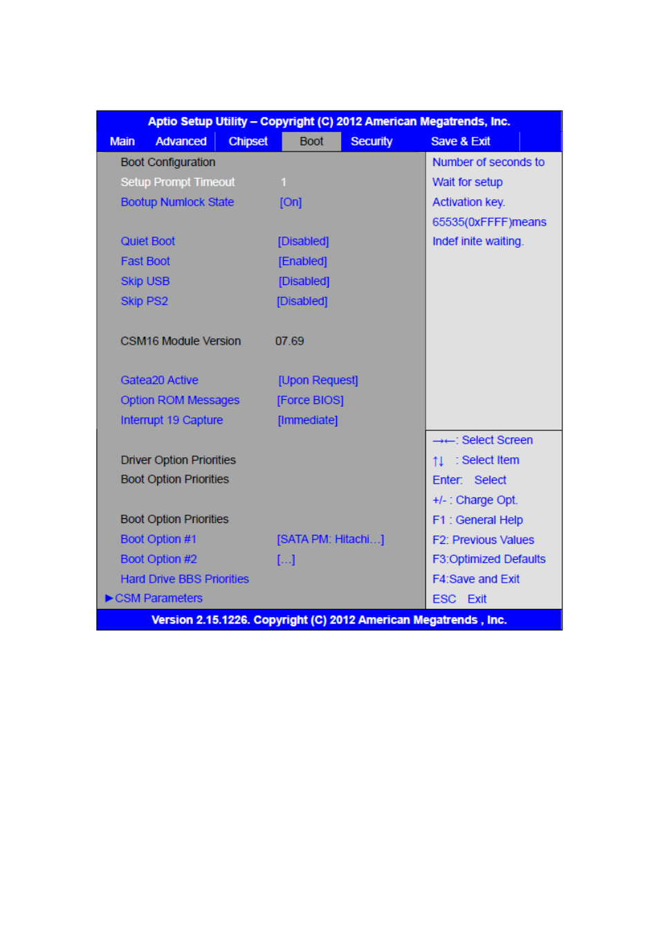 6 boot settings | Aplex Technology APC-3284A User Manual | Page 35 / 65