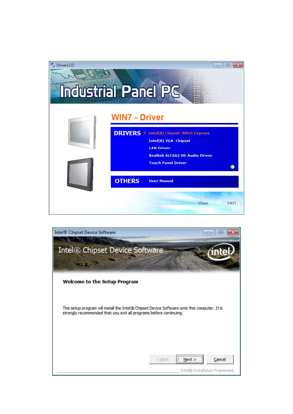1 intel chipset driver | Aplex Technology APC-3284A User Manual | Page 42 / 65