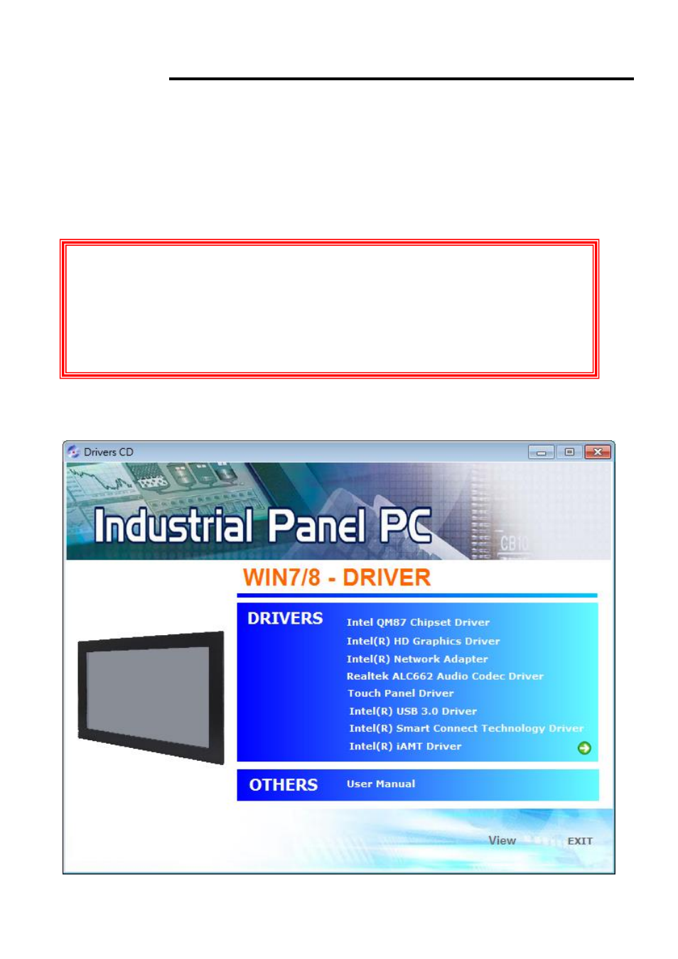 Chapter 4 installation of drivers | Aplex Technology APC-3229A User Manual | Page 53 / 88